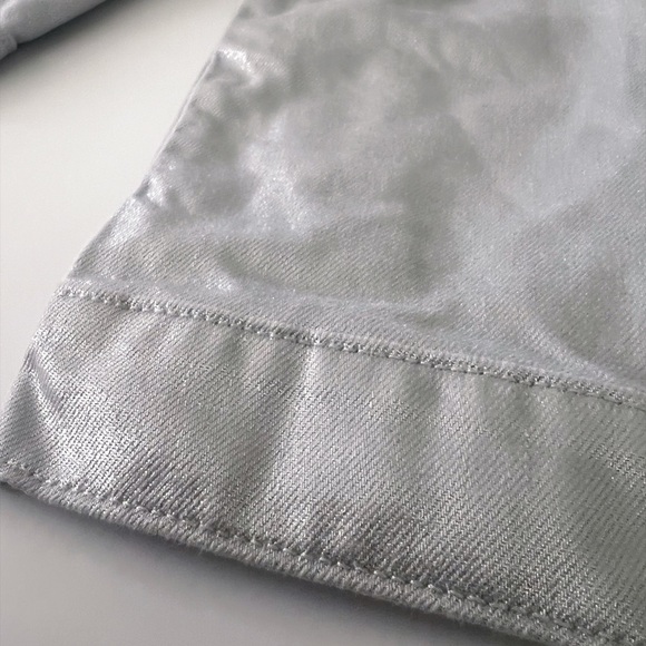 Gap Kids Metallic Shine Denim Jacket - Picture 5 of 6
